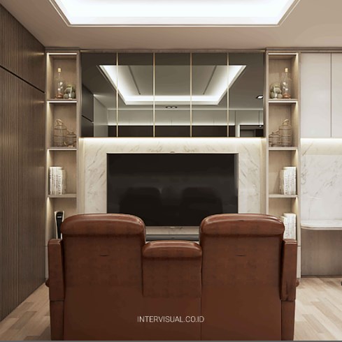 Desain Interior Minimalis Mewah 2 Lantai